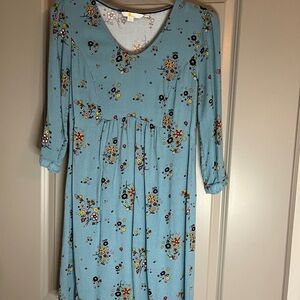 Boden Blue Floral Women’s Dress